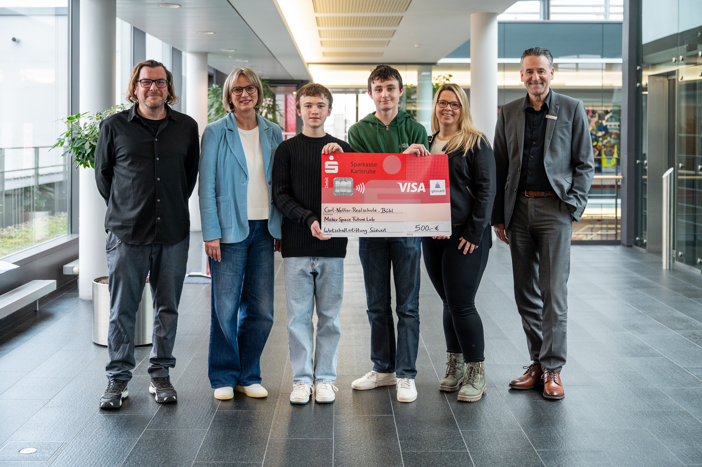 Auszeichnung der Wirtschaftsstiftung Südwest